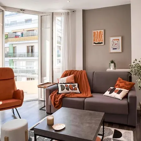 Apartment L1 Auguste Valensin 10 Min A Pied Mer Clim&wifi Nice