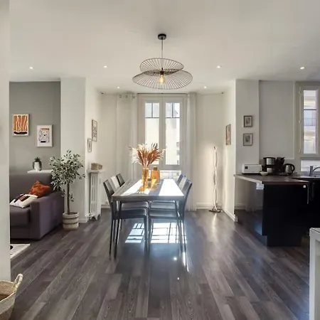 L1 Auguste Valensin 10 Min A Pied Mer Clim&wifi Apartment